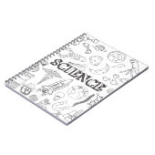 Carnet École de sciences Professeur Doodscience science A (Côté gauche)