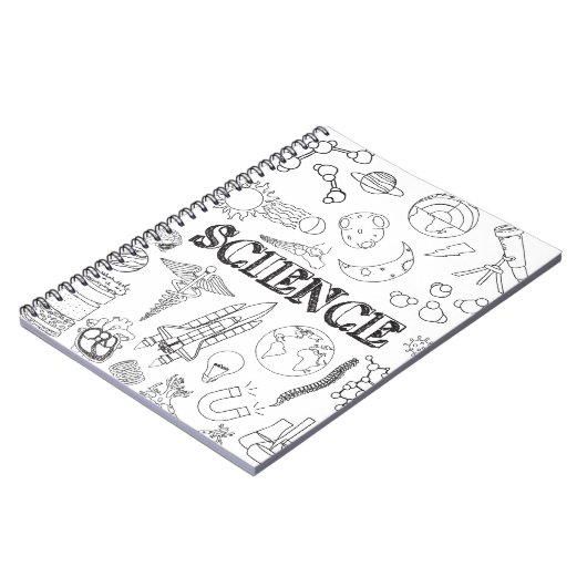 Carnet École de sciences Professeur Doodscience science A (Côté gauche)