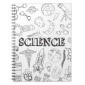 Carnet École de sciences Professeur Doodscience science A (Devant)