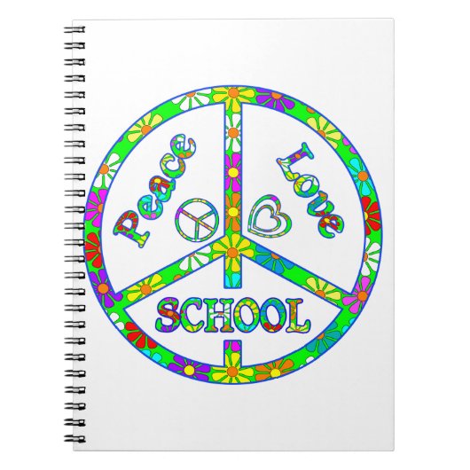 Carnet École de signe de paix (Devant)