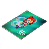 Carnet École de sirènes Rêve sans limites Océan joli (Côté gauche)