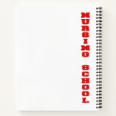 Carnet École d'infirmières (Dos)