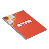 Carnet École Floral Fall Inspire (Côté Droit)