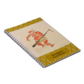 Carnet École japonaise vintage Oni (Côté Droit)