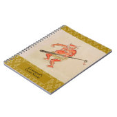 Carnet École japonaise vintage Oni (Côté gauche)