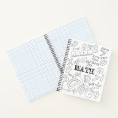 Carnet École Math Enseignant Doodle Math Art Coloriage Éc (Intérieur)