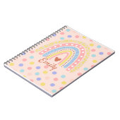 Carnet École Pastel Arc-en-Ciel à Points ,Retour à l'Écol (Côté gauche)