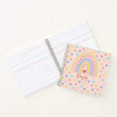Carnet École Pastel Arc-en-Ciel à Points ,Retour à l'Écol (Intérieur)