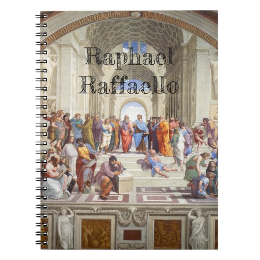 Carnet École Raphael Raffaello d'Athènes (Devant)