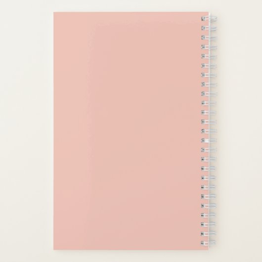 Carnet École rose (Verso)