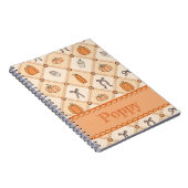Carnet Écossais de citrouille (Côté Droit)