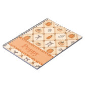 Carnet Écossais de citrouille (Côté gauche)