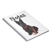 Carnet Écossais Terrier Flourish (Côté Droit)