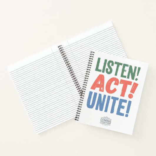 Carnet Écoute ! Agis ! Unissez ! (Intérieur)