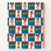 Carnet Écoute ! Agis ! Unissez ! Motif (Dos)