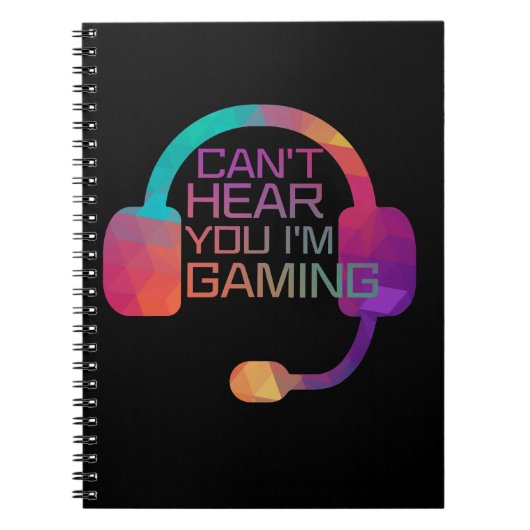 Carnet Écouteurs de jeu pour les joueurs (Devant)