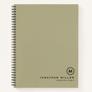 Carnet Écran professionnel vert