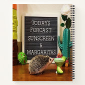 Carnet Écran solaire et Margaritas (Dos)