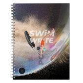 Carnet ÉCRIRE EN NAGEANT Spirale (Devant)