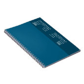 Carnet Écrire pour vivre, vivre pour écrire (Côté Droit)