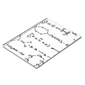 Carnet Écriture de formule chimique (Côté gauche)
