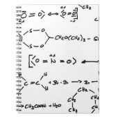 Carnet Écriture de formule chimique (Devant)