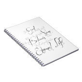 Carnet écriture de Jean 3:16 (Côté Droit)