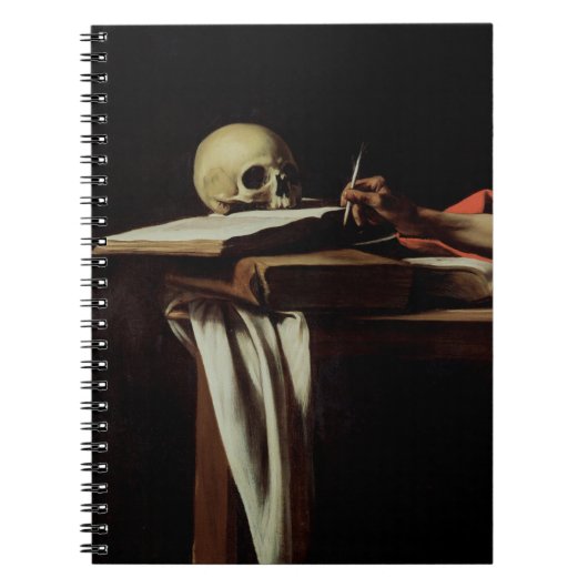 Carnet Écriture de St Jerome, c.1604 (détail de 64911) (Devant)