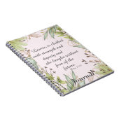 Carnet Écriture florale aquarelle, (Côté Droit)