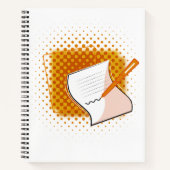 Carnet Écriture Lover (Devant)