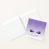 Carnet Écriture Moderne Et Moderne, Design, Parties scint (Intérieur)