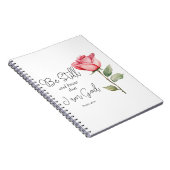 Carnet Écriture Soyez toujours et Sachez que je suis Dieu (Côté Droit)