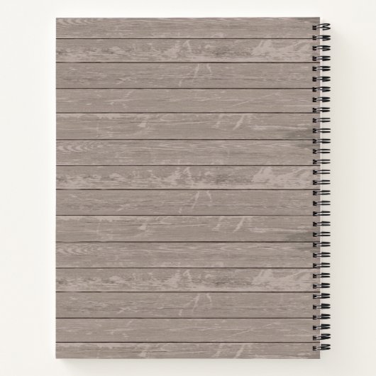 Carnet Écriture vintage  (Dos)