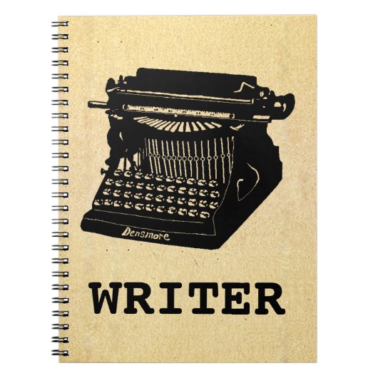 Carnet Écrivain d'antiquité (Devant)