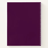 Carnet Écrivain de devis pour inspiration papillon (Dos)