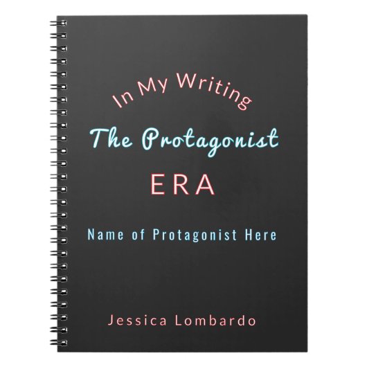 Carnet Écrivain personnalisé (Devant)