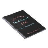 Carnet Écrivain personnalisé (Côté Droit)