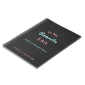 Carnet Écrivain personnalisé (Côté gauche)