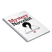 Carnet Écrivain romancier mystère Auteur Whodunit (Côté Droit)