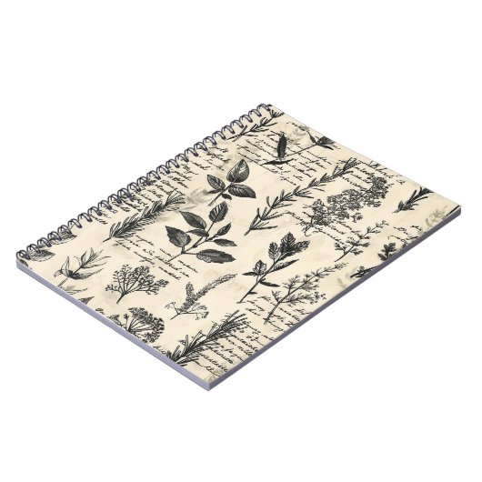 Carnet Écrivains botaniques vintages (Côté gauche)