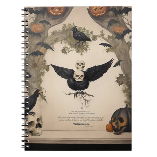 Carnet Écrivez vos histoires de fantômes dans le style av (Devant)