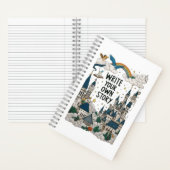 Carnet Écrivez votre propre histoire (À l'intérieur)