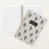 Carnet Ecru | Botanical Snake Personalized (À l'intérieur)