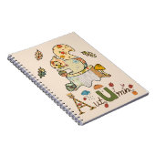 Carnet Écureuil coloré (Côté Droit)