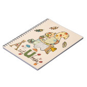 Carnet Écureuil coloré (Côté gauche)