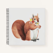 Carnet Écureuil forestier (Devant)