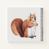 Carnet Écureuil forestier (Dos)