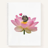 Carnet Écureuil Hipster pour bébé adorable (Devant)