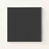 Carnet Écureuil mignon animal (Dos)