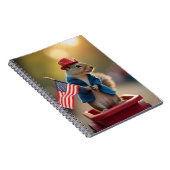 Carnet Écureuil patriotique (Côté Droit)